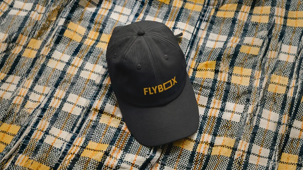 Flybox brand identity by MENSCH